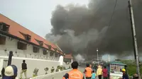 Museum Bahari Jakarta Utara Terbakar, 21 Unit Damkar Dikerahkan