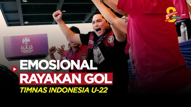 Cover berita video dengan judul:&nbsp;Erick Thohir Bangga Timnas Indonesia U-22 Punya Semangat Luar Biasa di SEA Games 2023