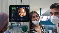 7 Momen Jessica Iskandar Cek Kandungan di Jakarta, Wajah Bayi Curi Perhatian (Sumber: YouTube/Jessica Iskandar)