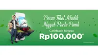 Pesan Tiket Mudik di Tokopedia Cashback Hingga Rp 100.000, Mudik Gak Pake Panik!