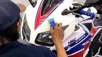 Coating juga Kini Bisa untuk Sepeda Motor dan Helm (Ist)