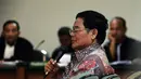 Majelis Hakim Pengadilan Negeri Tindak Pidana Korupsi kembali menggelar sidang lanjutan Anas Ubraningrum.(Liputan6.com/Faisal R Syam)