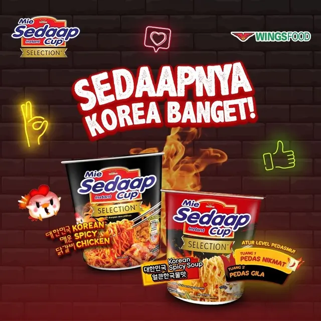 Mie Sedaap Cup.