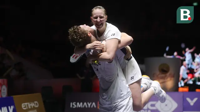 Foto: Cetak Sejarah, Wakil Prancis Juara Indonesia Open 2025