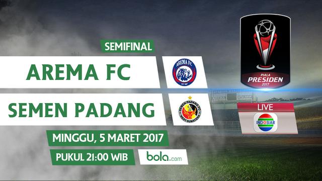 Piala Presiden 2017_Arema FC Vs Semen Padang (Bola.com/Adreanus Titus)