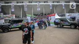 Indofest 2023 dibuka langsung oleh Menteri Pemuda dan Olahraga (Menpora) Dito Ariotedjo. Memasuki hari pertama, Indofest 2023 langsung diserbu pengunjung. (Liputan6.com/Faizal Fanani)