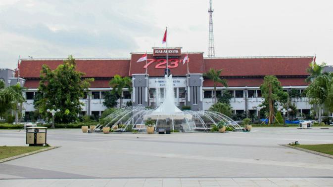 Balai Kota Surabaya (Foto: Liputan6.com/Dian Kurniawan)