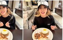 Usai Konser 2NE1 Day 1, Sandara Park Sempatkan Waktu Santap Nasib Goreng Gila