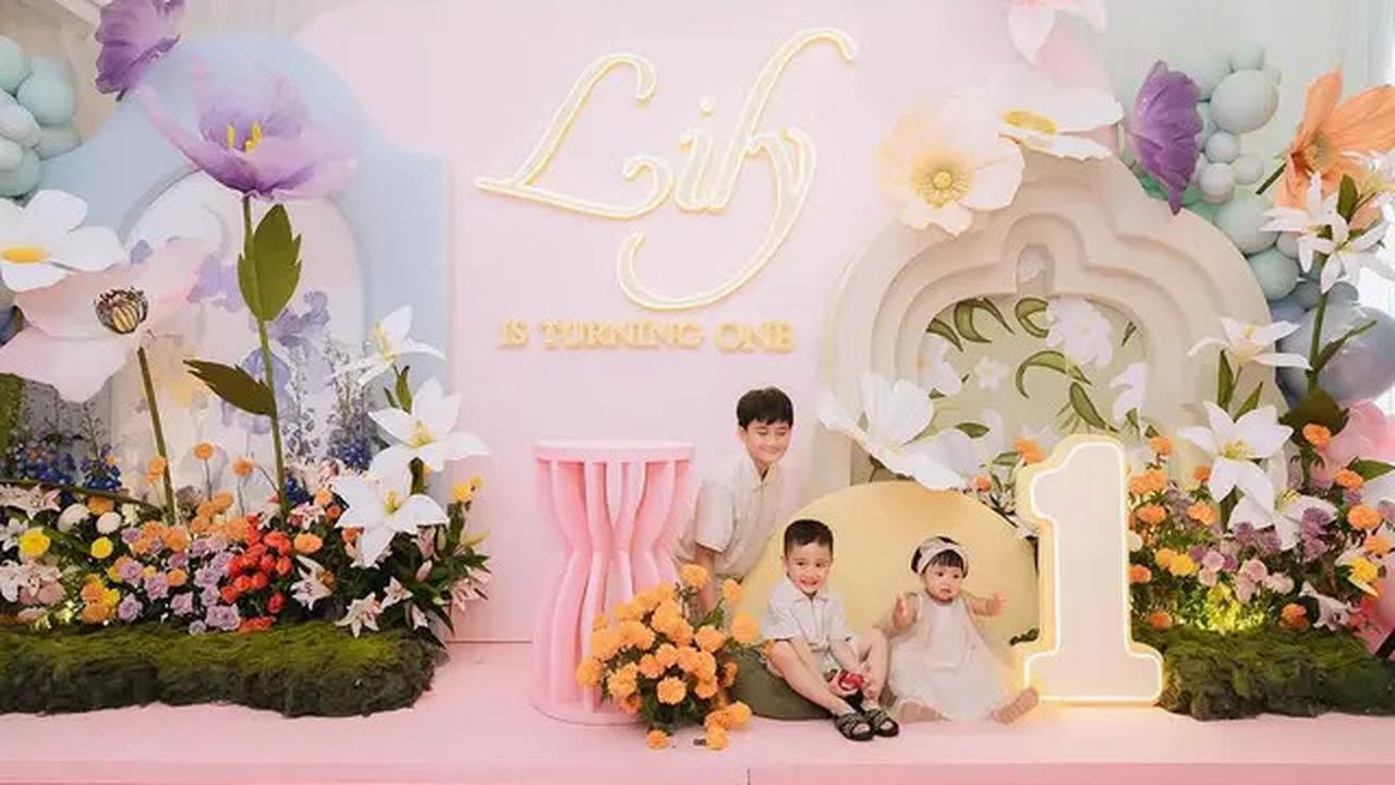 10 Potret Ulang Tahun Lily Anak Raffi Ahmad, Digelar Meriah di Rumah Andara