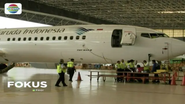 Dirjen Perhubungan Udara mengecek 10 pesawat Lion Air dan satu pesawat Garuda jenis Boeing 737 Max 8.