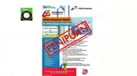 Waspada Lowongan Kerja Palsu Catut Pertamina Patra Niaga, Kenali Jalur Resminya