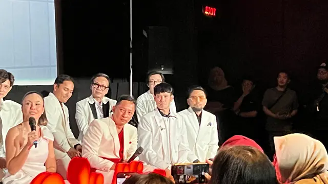 Press Conference Vidio Original Series 'Suami-Suami Masa Kini 3' XXI Senayan City (Fimela.com/Dok/Rianti Fitri Wulandari)