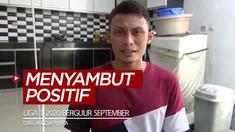Berita video bek Bali United, Dias Angga Putra, menyambut positif bila kompetisi Liga 1 2020 kembali bergulir pada September.
