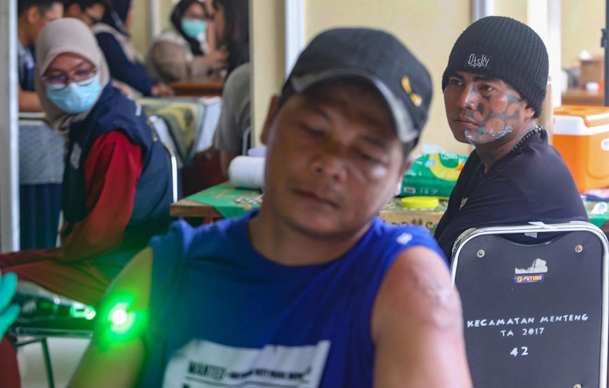 FOTO: Layanan Hapus Tato Gratis Sambut Ramadhan di Jakarta