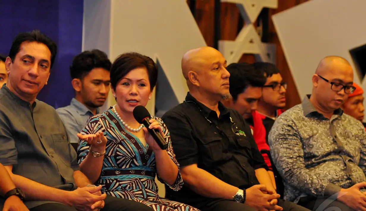 Dalam rangka menyambut Ramadan, SCTV kenalkan program spesialnya, Jakarta, Rabu (18/6/2014) (Liputan6.com/Andrian M Tunay)