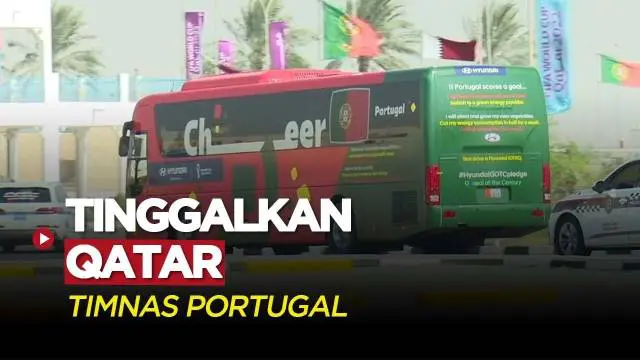 Berita Video, Timnas Portugal Tinggalkan Qatar pada Minggu (11/12/2022)
