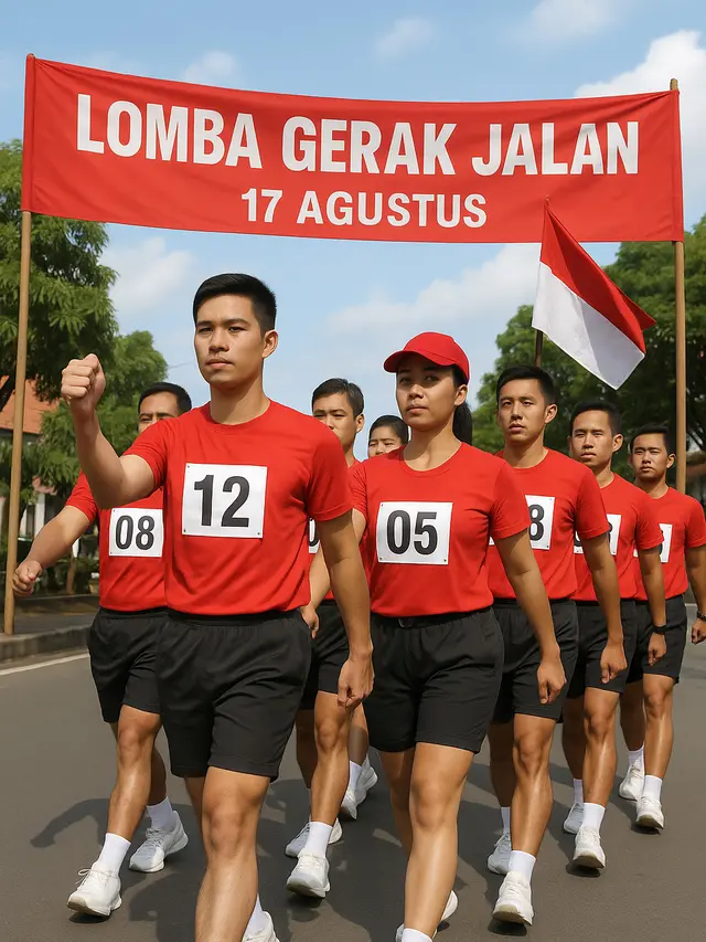 Ide Kostum Lomba Gerak Jalan 17 Agustus 2025, Unik dan Meriah