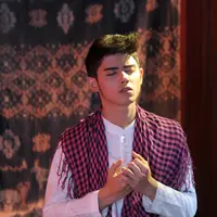 Aliando Syarif Syuting Video Klip Lagu Religi Hanyalah Kepada-Mu. (Foto: WImbarsana/Bintang.com)