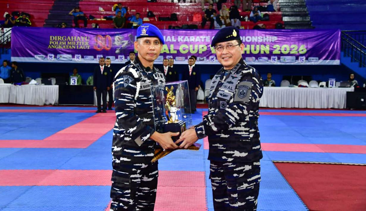 Sebanyak 654 atlet dari berbagai kontingen turut ambil bagian dalam kejuaraan tersebut, termasuk 210 atlet dari kategori TNI-Polri. Para peserta akan bertanding dalam berbagai kelas selama dua hari pelaksanaan, yaitu pada 4 hingga 5 April 2026. (dok. TNI AL)