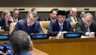 Menlu Sugiono Soroti Perlindungan Nyata Pekerja Kemanusiaan di Zona Konflik