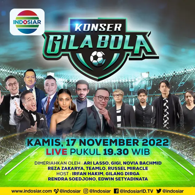 Konser Gila Bola 2022