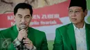 Sekjen PPP kubu Djan Faridz, Achmad Dimyati Natakusumah memberi keterangan di Jakarta, Jumat (7/10). PPP kubu Djan Faridz menyatakan dukungan kepada Basuki Tjahaja Purnama (Ahok)-Djarot Saiful Hidayat di Pilkada DKI 2017. (Liputan6.com/Faizal Fanani)