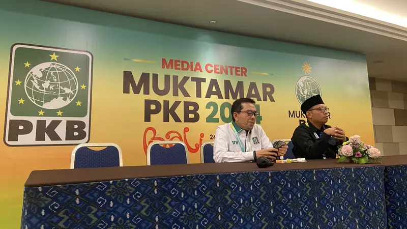 Muktamar Partai Kebangkitan Bangsa (PKB) di Nusa Dua Bali, Sabtu (24/8/2024).