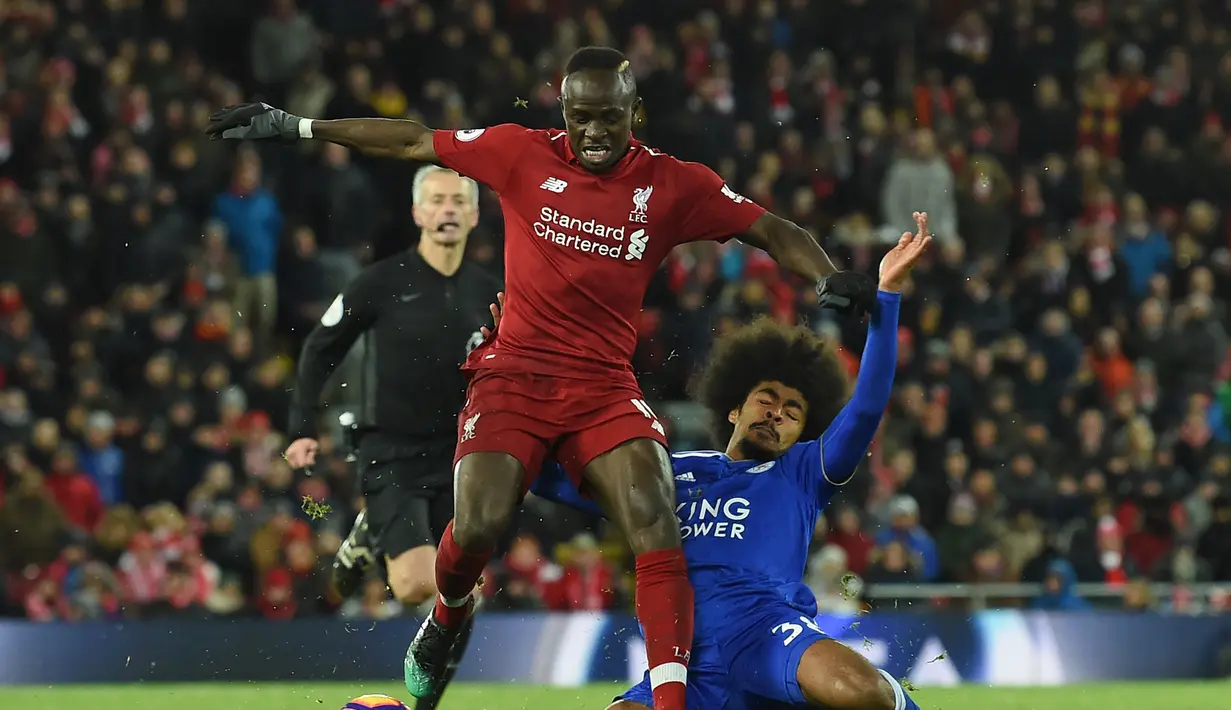 8. Sadio Mane (Liverpool) - Speed 94 (AFP/Paul Ellis)