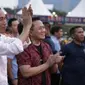 Jokowi kungjungi WTF 2018. (KapanLagi.com/Agus Apriyanto)