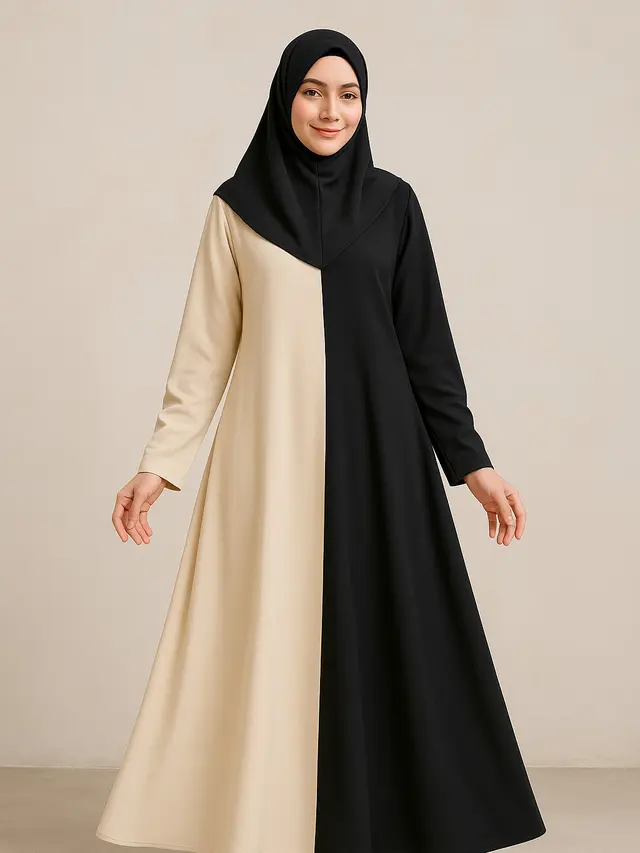 Model Gamis Syar’i A-Line Bahan Premium untuk Berbagai Acara