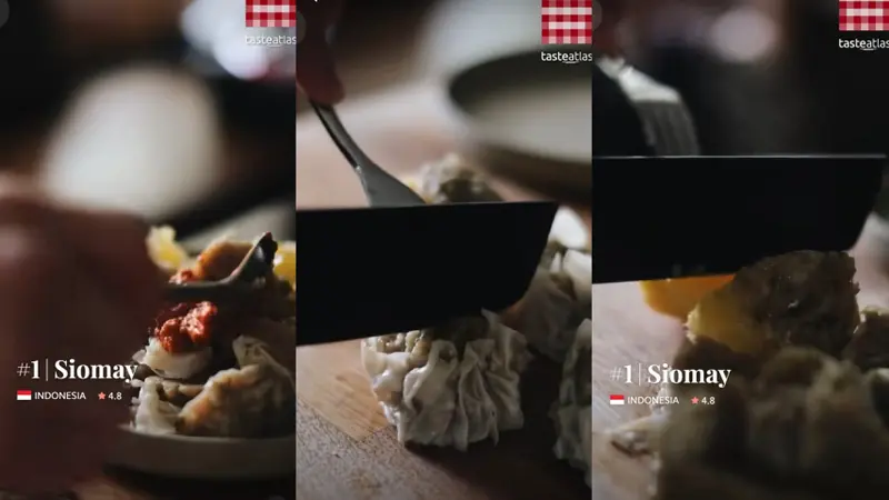 Siomay Indonesia Jadi Juara Dumpling Terbaik 2024 Versi TasteAtlas.