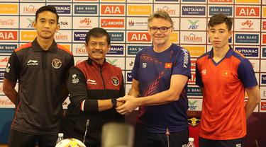 SEA Games 2023: Konferensi Pers Jelang Semifinal Timnas Indonesia U-22 vs Vietnam