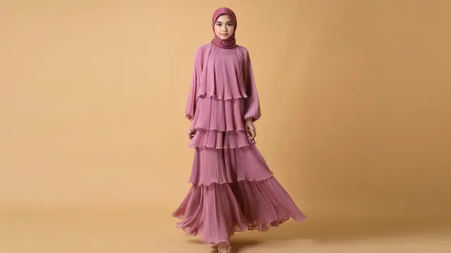 Model Baju Bridesmaid Hijab Terbaru