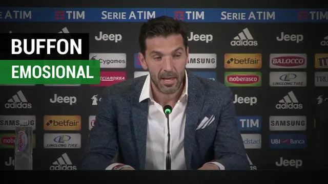 VIDEO: Perpisahan Buffon dengan Juventus yang Emosional