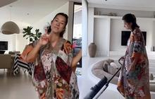 Potret Jennifer Bachdim Mengenakan Daster saat Beres-beres Rumah Tetap Cantik dan Memesona