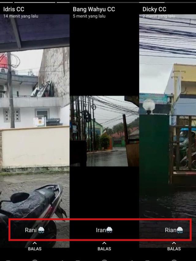 6 Status Kocak di WhatsApp saat Hujan, Bikin Gagal Sendu