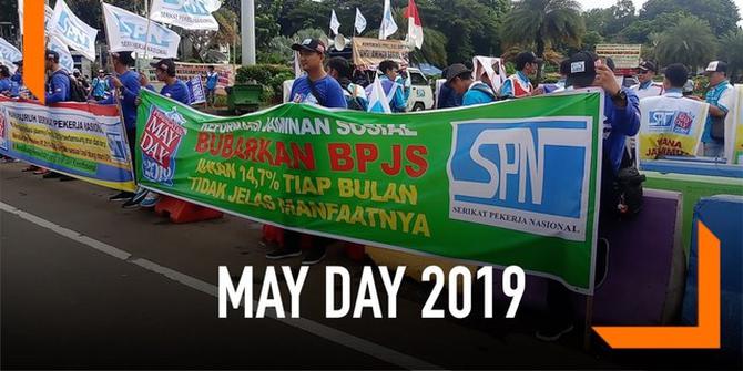 VIDEO: Pantauan Jelang May Day 1 Mei 2019