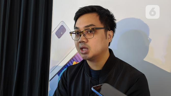 Irfan Rinaldi, Product Marketing Manager Samsung Electronic Indonesia. (Liputan6.com/ Yuslianson)