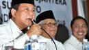 Kedatangan Prabowo ke kantor PKS kali ini merupakan salah satu upaya untuk menggalang kekuatan besar menghadapi pemilihan presiden 9 Juli 2014,Jakarta, (17/5/2014). (liputan6.com/Johan Tallo)