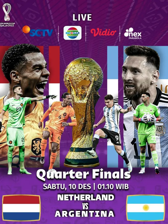 Belanda vs Argentina
