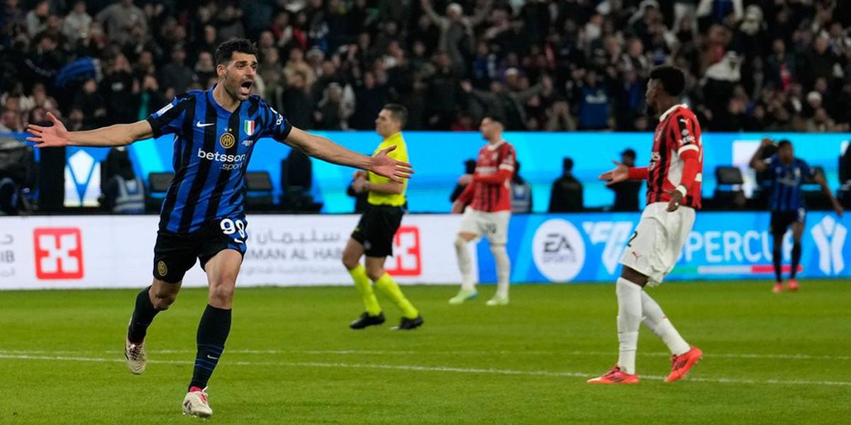 Hasil Inter Milan vs AC Milan: Skor 2-3
