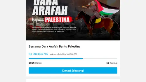 Dara Arafah Open Donasi untuk Palestina, Nangis Belum Sehari Dana Sudah  Terkumpul Ratusan Juta Rupiah - ShowBiz Liputan6.com