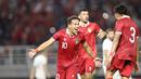Pemain Timnas Indonesia Egy Maulana Vikri merayakan gol yang dicetaknya ke gawang Turkmenistan pada FIFA Matchday di Gelora Bung Tomo, Jumat (8/9/2023). (FOTO: Dok PSSI)