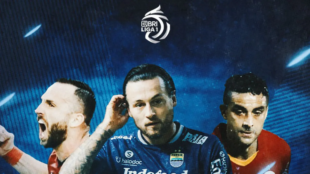 BRI Liga 1 - Marc Klok, Otavio Dutra, Ilija Spasojevic