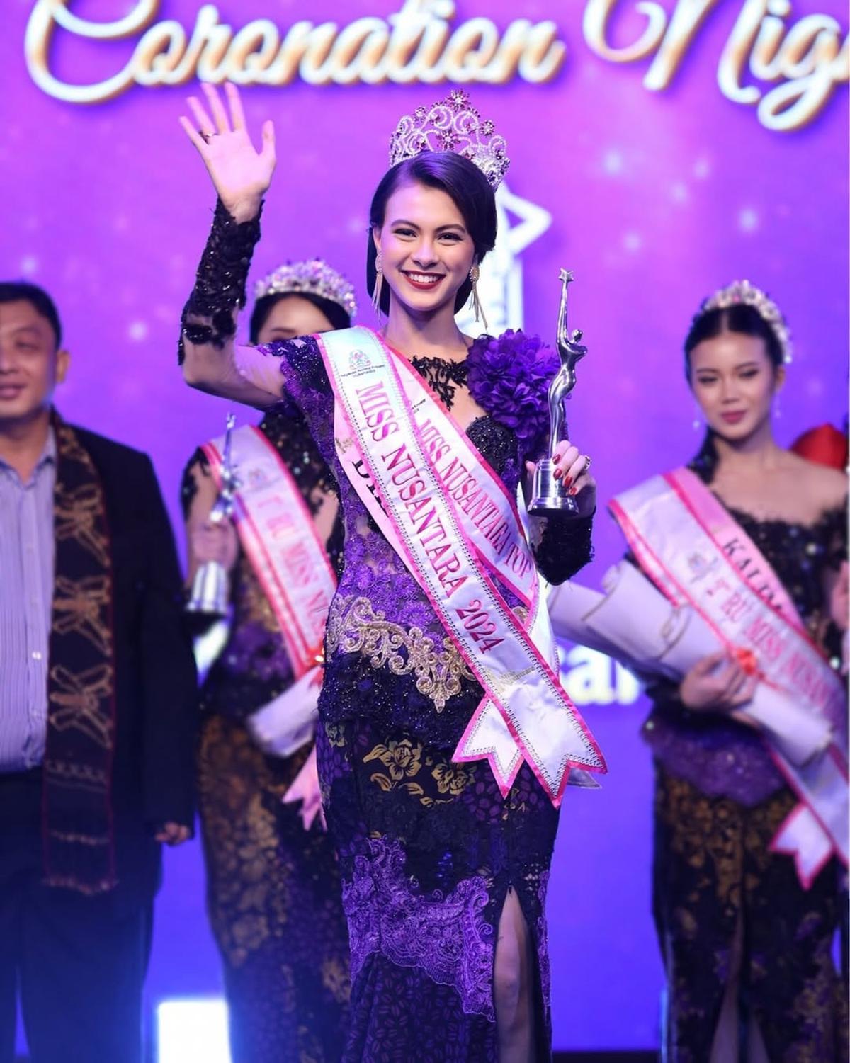 Potret Cantik Rebecca Albeck, Pemenang Miss Nusantara 2024 yang Hobi Olahraga