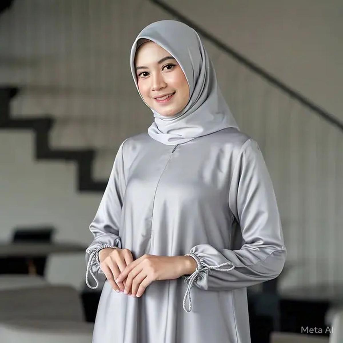 6 Model Gamis dengan Gaya Simpel tapi Mewah dan Cantik, Inspirasi Terbaru 2025