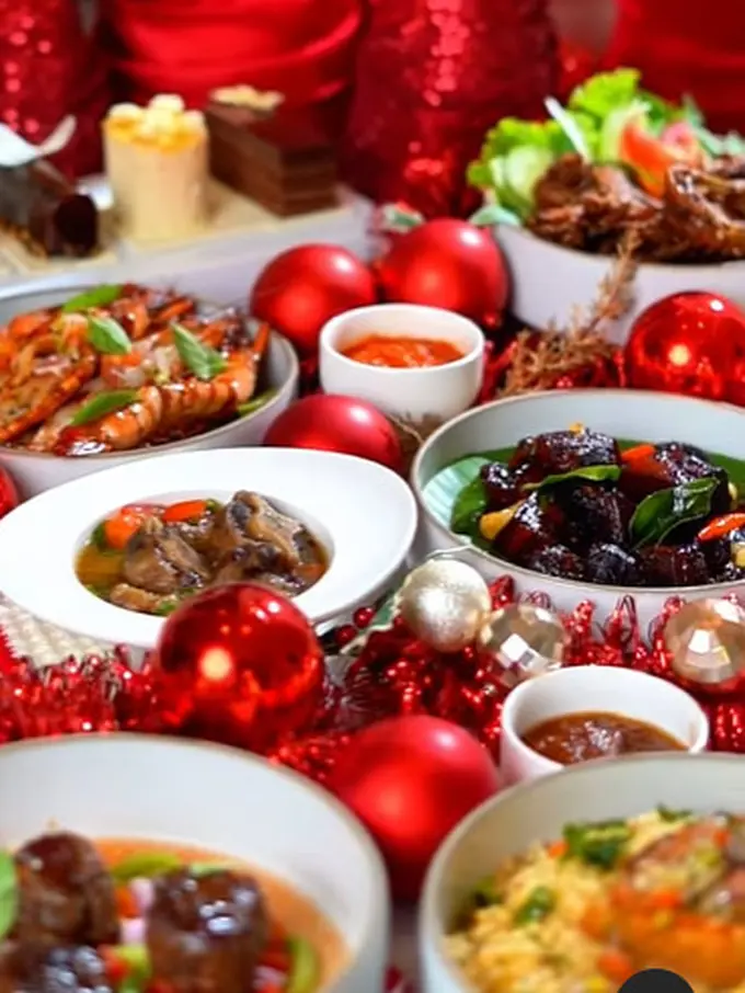 Menikmati Tradisi Kuliner Makan Tengah Serasa di Rumah Nenek Saat Perayaan Natal di The Hermitage, Jakarta