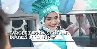 Zaskia Sungkar memiliki beberapa target di usia 30 tahunnya.