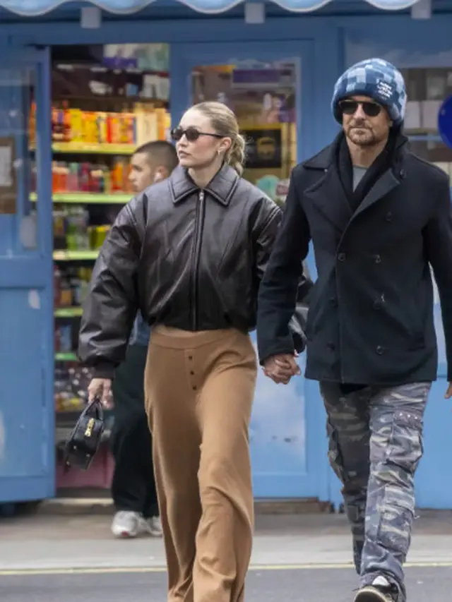 Bradley Cooper dan Gigi Hadid Tertangkap Kamera Bergandengan Tangan di London, Resmi Pacaran?