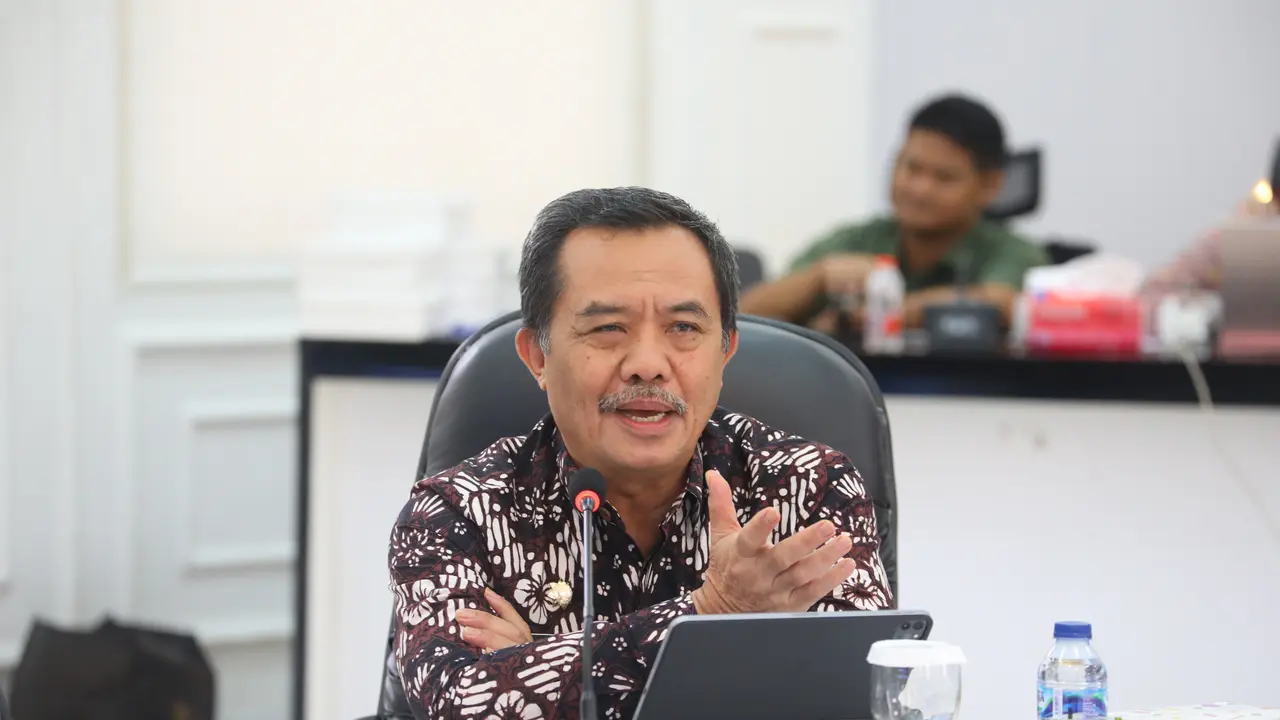 Kepala Badan Strategi Kebijakan Dalam Negeri (BSKDN) Kementerian Dalam Negeri (Kemendagri) Yusharto Huntoyungo